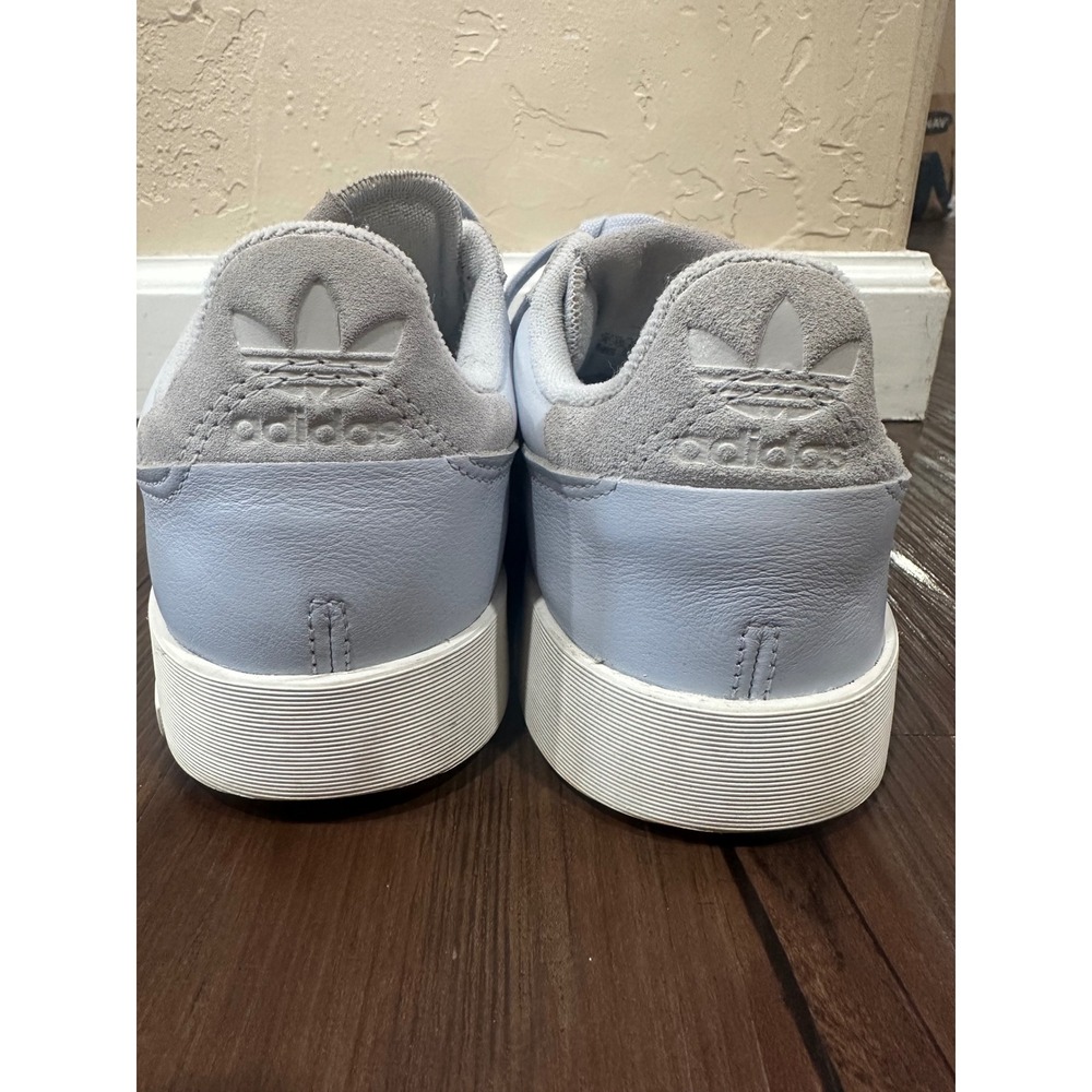 Adidas Sneakers Casual Low Top Comfort Walking Shoes Blue‎ Size 8.5 - Picture 4 of 6